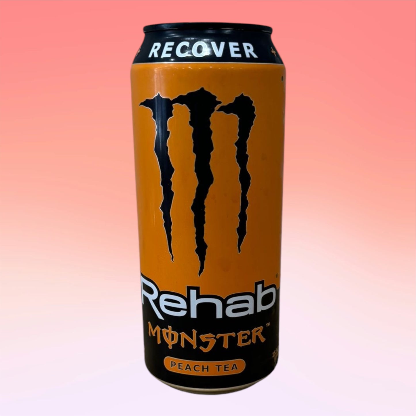 Monster revolver rehab Peach tea